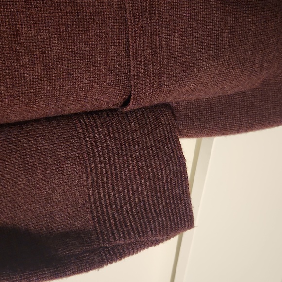 Adrienne Vittadini Merino Wool Blend Long Sleeve Sweater Dress Size M - Picture 4 of 11